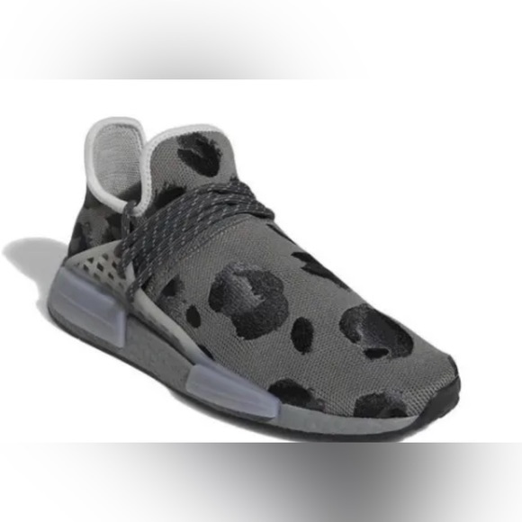 adidas Other - adidas Originals NMD Human Race x Pharrell Animal Print Sz  Ash Black ID1531